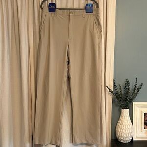 Men's Khaki FootJoy Golf Pants